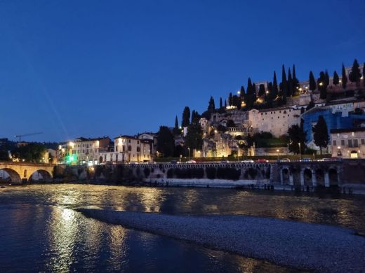 La neve a la Notte-Verona-Italia 2025